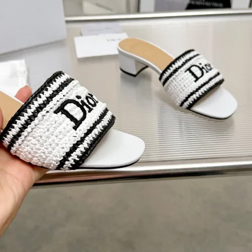Replica Christian Dior Slippers For Women #1461734 $92.00 USD for Wholesale