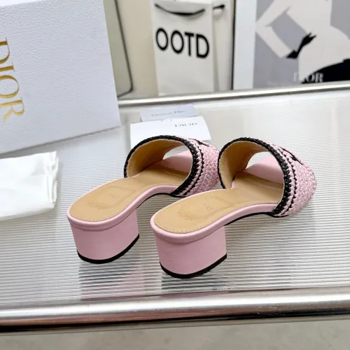 Replica Christian Dior Slippers For Women #1461735 $92.00 USD for Wholesale