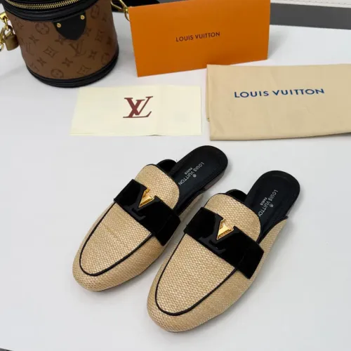 Wholesale Louis Vuitton Slippers For Women #1461749 $98.00 USD, Wholesale Quality Replica Louis Vuitton Slippers