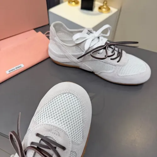 Replica MIU MIU Casual Shoes For Women #1461783 $85.00 USD for Wholesale