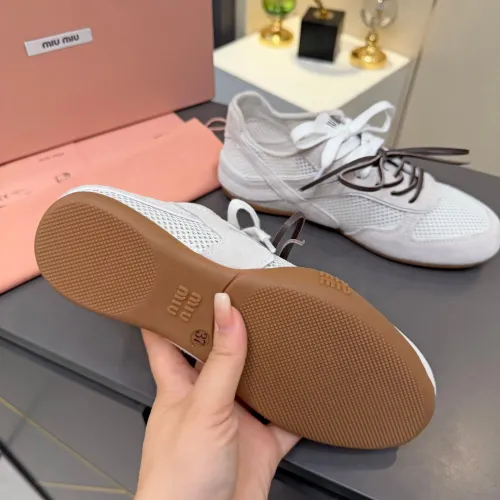 Replica MIU MIU Casual Shoes For Women #1461783 $85.00 USD for Wholesale