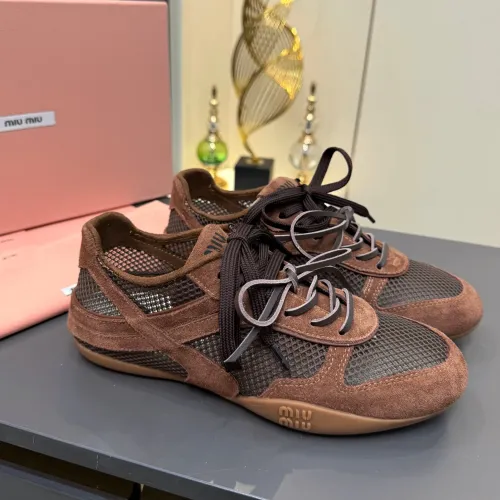 Wholesale MIU MIU Casual Shoes For Women #1461785 $85.00 USD, Wholesale Quality Replica MIU MIU Casual Shoes