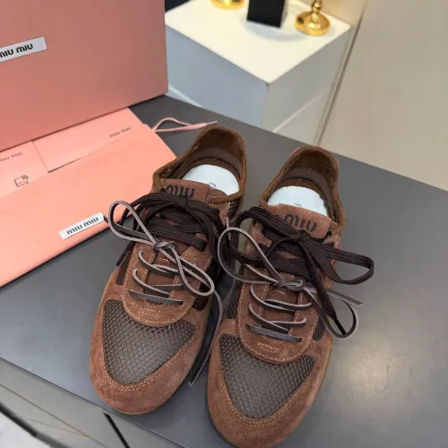 Replica MIU MIU Casual Shoes For Women #1461785 $85.00 USD for Wholesale