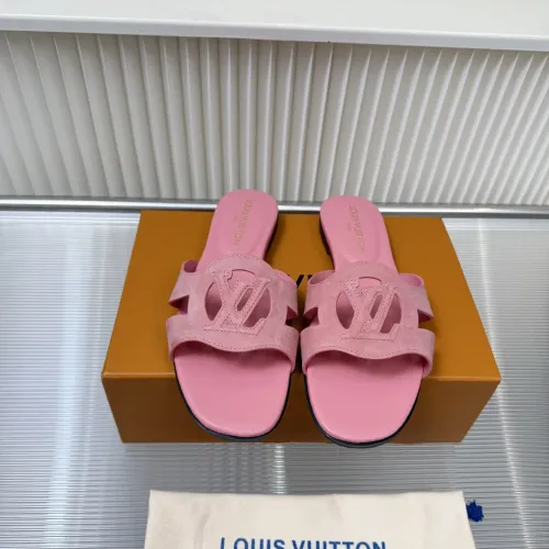 Wholesale Louis Vuitton Slippers For Women #1461801 $82.00 USD, Wholesale Quality Replica Louis Vuitton Slippers