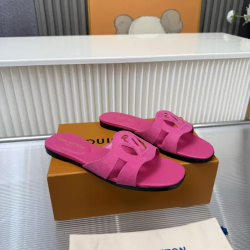 Replica Louis Vuitton Slippers For Women #1461802 $82.00 USD for Wholesale