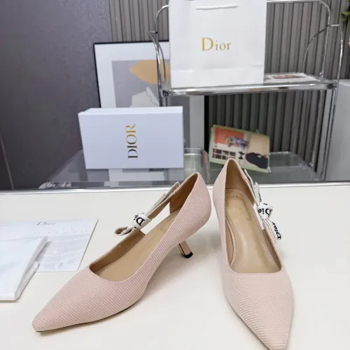 Replica Christian Dior High-Heeled Shoes For Women #1461840 $88.00 USD for Wholesale