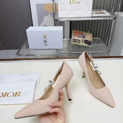 Replica Christian Dior High-Heeled Shoes For Women #1461841 $88.00 USD for Wholesale