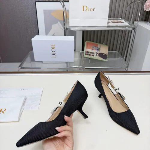 Replica Christian Dior High-Heeled Shoes For Women #1461842 $88.00 USD for Wholesale