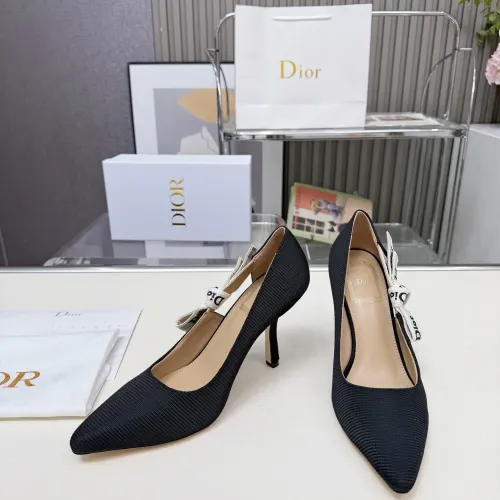 Replica Christian Dior High-Heeled Shoes For Women #1461843 $88.00 USD for Wholesale
