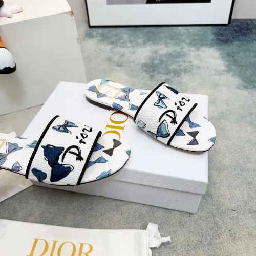 Replica Christian Dior Slippers For Women #1461851 $76.00 USD for Wholesale