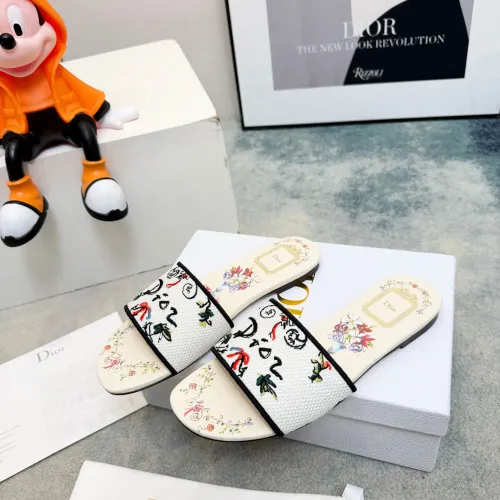 Wholesale Christian Dior Slippers For Women #1461852 $76.00 USD, Wholesale Quality Replica Christian Dior Slippers