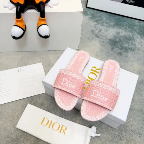 Replica Christian Dior Slippers For Women #1461854 $80.00 USD for Wholesale