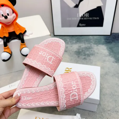 Replica Christian Dior Slippers For Women #1461854 $80.00 USD for Wholesale