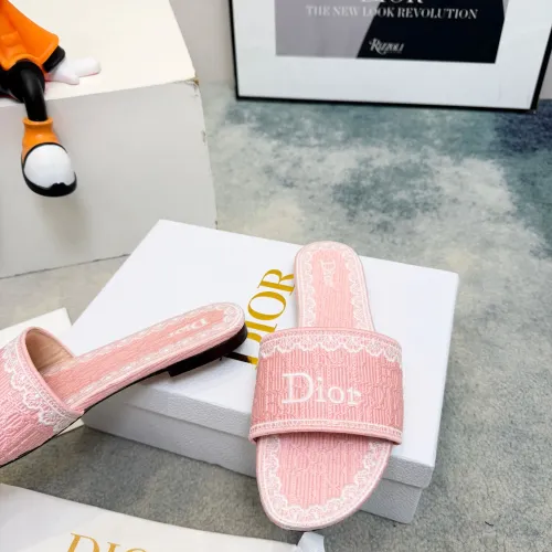 Replica Christian Dior Slippers For Women #1461854 $80.00 USD for Wholesale