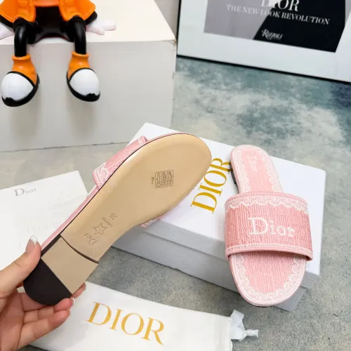 Replica Christian Dior Slippers For Women #1461854 $80.00 USD for Wholesale