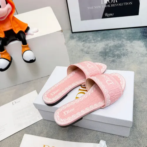 Replica Christian Dior Slippers For Women #1461854 $80.00 USD for Wholesale