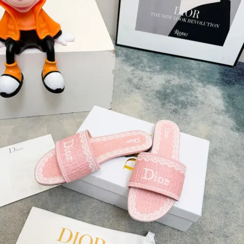 Replica Christian Dior Slippers For Women #1461854 $80.00 USD for Wholesale