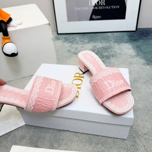 Replica Christian Dior Slippers For Women #1461855 $85.00 USD for Wholesale