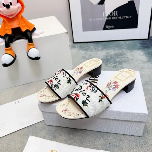 Wholesale Christian Dior Slippers For Women #1461856 $82.00 USD, Wholesale Quality Replica Christian Dior Slippers