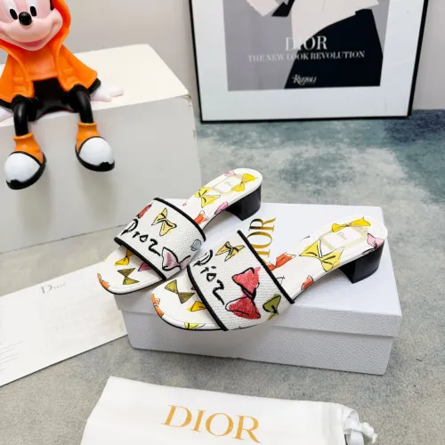 Wholesale Christian Dior Slippers For Women #1461857 $82.00 USD, Wholesale Quality Replica Christian Dior Slippers