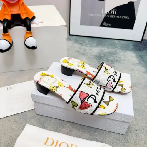 Replica Christian Dior Slippers For Women #1461857 $82.00 USD for Wholesale