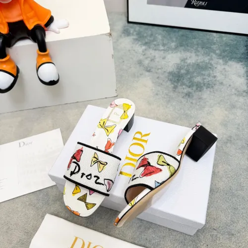 Replica Christian Dior Slippers For Women #1461857 $82.00 USD for Wholesale