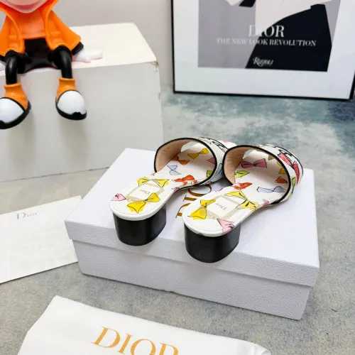 Replica Christian Dior Slippers For Women #1461857 $82.00 USD for Wholesale