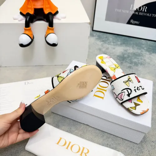 Replica Christian Dior Slippers For Women #1461857 $82.00 USD for Wholesale