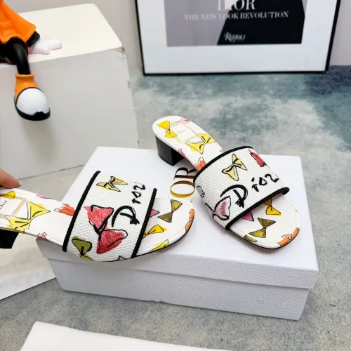 Replica Christian Dior Slippers For Women #1461857 $82.00 USD for Wholesale