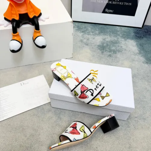 Replica Christian Dior Slippers For Women #1461857 $82.00 USD for Wholesale