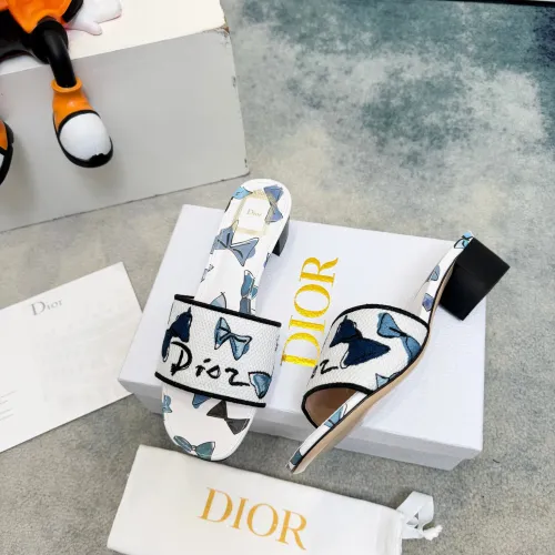 Replica Christian Dior Slippers For Women #1461858 $82.00 USD for Wholesale