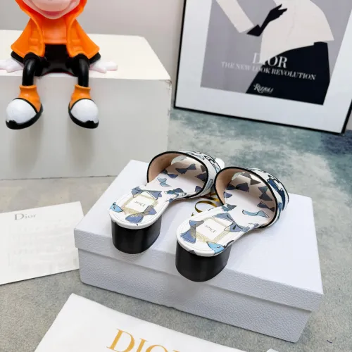Replica Christian Dior Slippers For Women #1461858 $82.00 USD for Wholesale