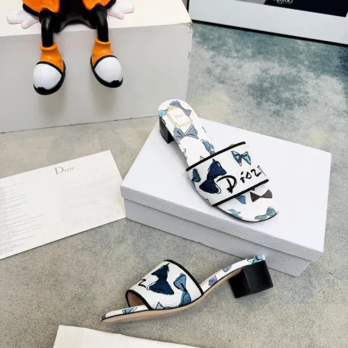 Replica Christian Dior Slippers For Women #1461858 $82.00 USD for Wholesale