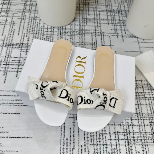 Replica Christian Dior Slippers For Women #1461859 $82.00 USD for Wholesale