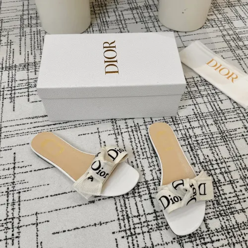 Replica Christian Dior Slippers For Women #1461859 $82.00 USD for Wholesale