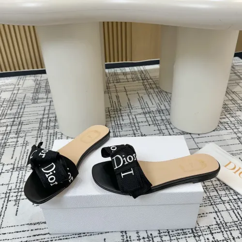 Replica Christian Dior Slippers For Women #1461861 $82.00 USD for Wholesale