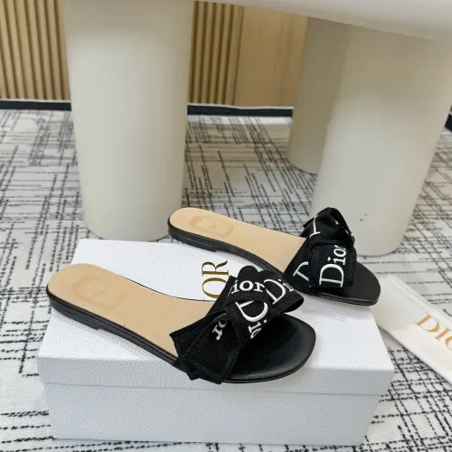 Replica Christian Dior Slippers For Women #1461861 $82.00 USD for Wholesale
