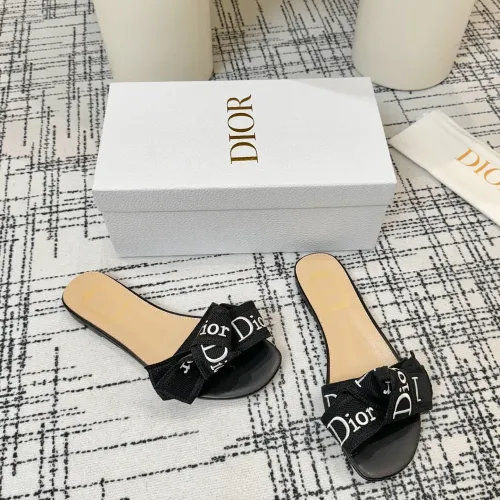 Replica Christian Dior Slippers For Women #1461861 $82.00 USD for Wholesale