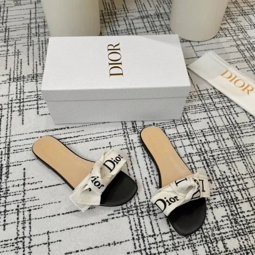 Replica Christian Dior Slippers For Women #1461862 $82.00 USD for Wholesale
