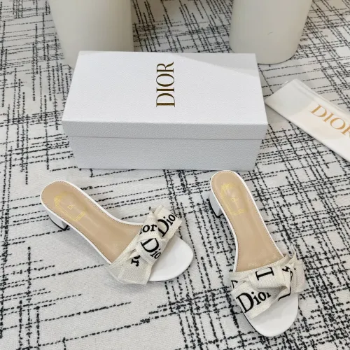 Replica Christian Dior Slippers For Women #1461863 $88.00 USD for Wholesale