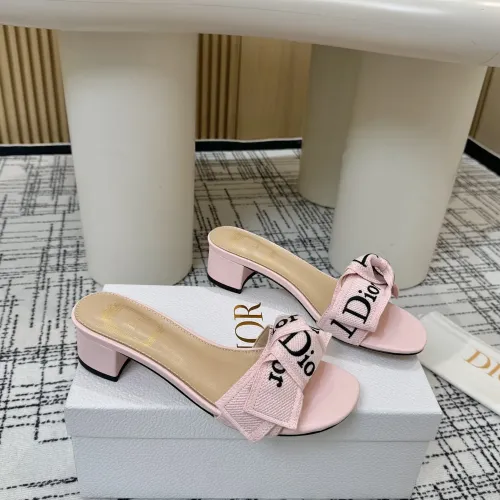 Replica Christian Dior Slippers For Women #1461864 $88.00 USD for Wholesale