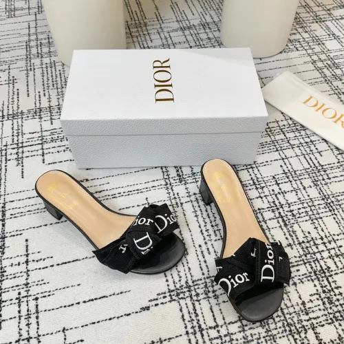 Replica Christian Dior Slippers For Women #1461865 $88.00 USD for Wholesale