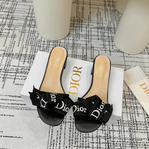 Replica Christian Dior Slippers For Women #1461865 $88.00 USD for Wholesale