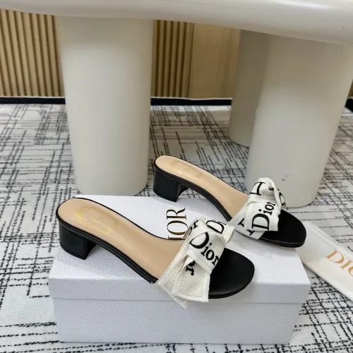 Replica Christian Dior Slippers For Women #1461866 $88.00 USD for Wholesale