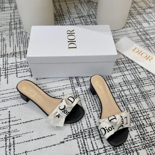 Replica Christian Dior Slippers For Women #1461866 $88.00 USD for Wholesale