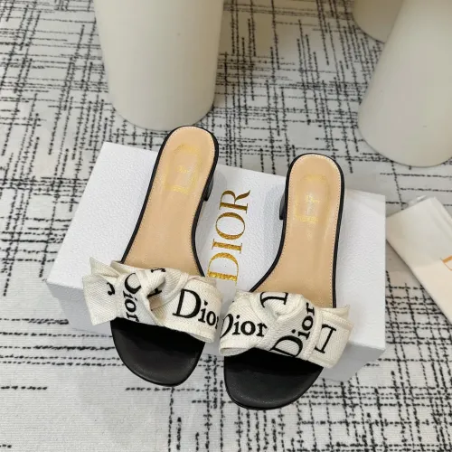 Replica Christian Dior Slippers For Women #1461866 $88.00 USD for Wholesale