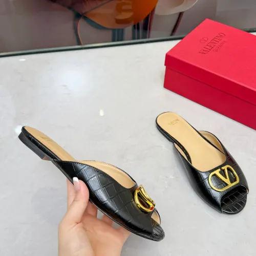 Replica Valentino Slippers For Women #1461877 $72.00 USD for Wholesale