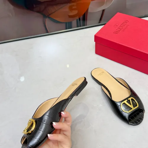 Replica Valentino Slippers For Women #1461877 $72.00 USD for Wholesale