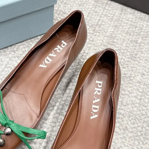 Replica Prada High-heeled Shoes For Women #1461907 $108.00 USD for Wholesale