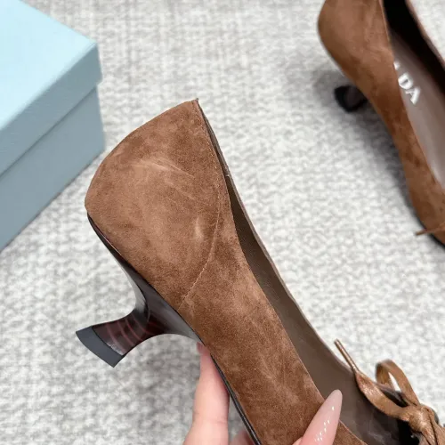 Replica Prada High-heeled Shoes For Women #1461909 $108.00 USD for Wholesale